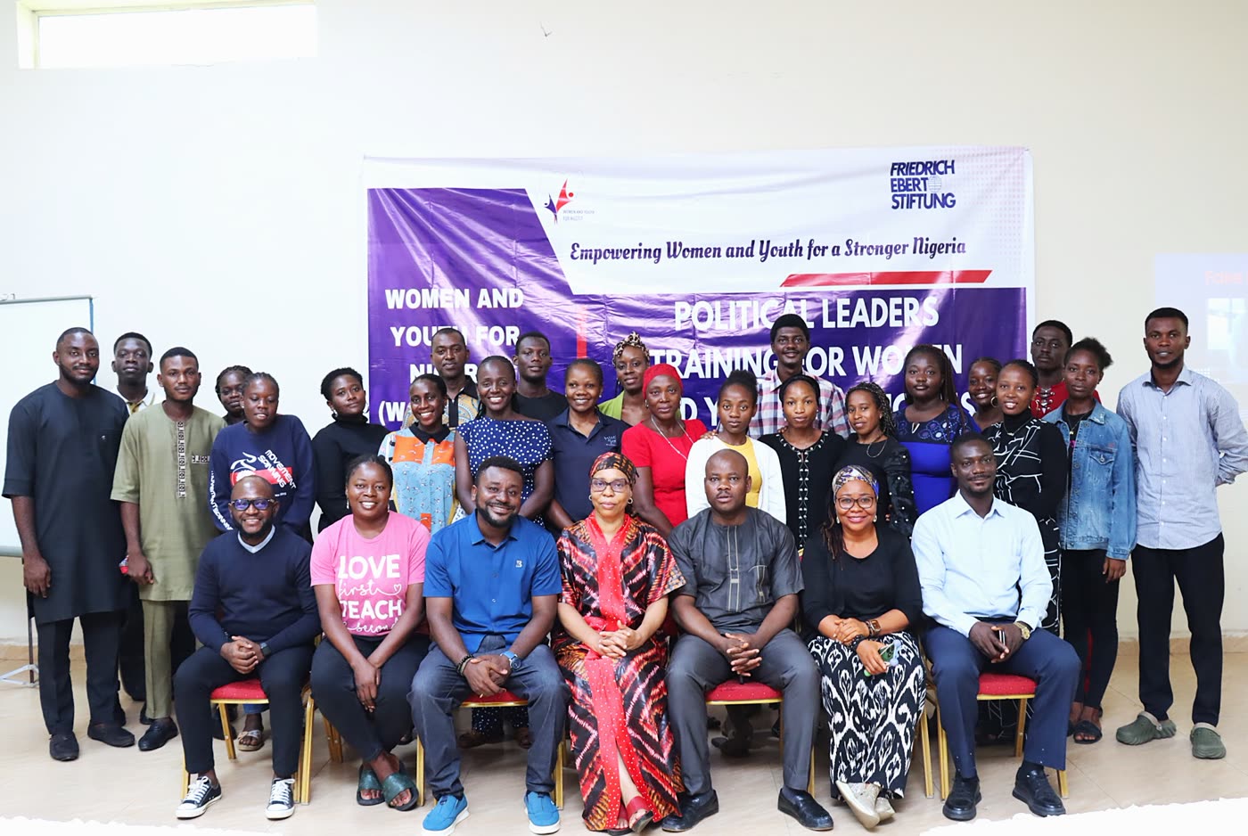 WAY4Nigeria alumni and team at the Political Leaders Training programme